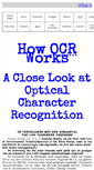 Mobile Screenshot of how-ocr-works.com
